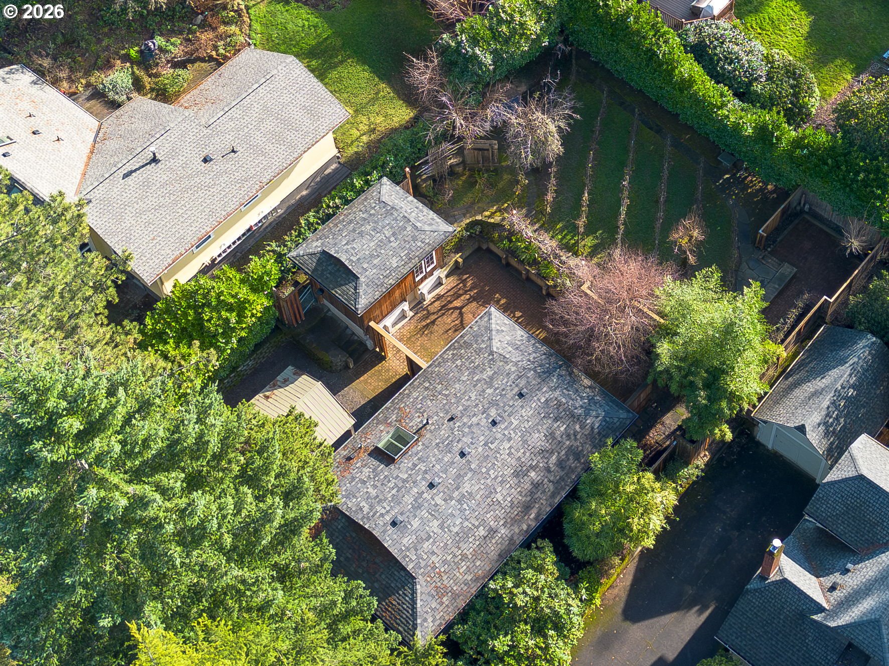 4222 Southwest Hume Street Portland, OR 97219 - Photo 35 of 46 Drone View/UAV