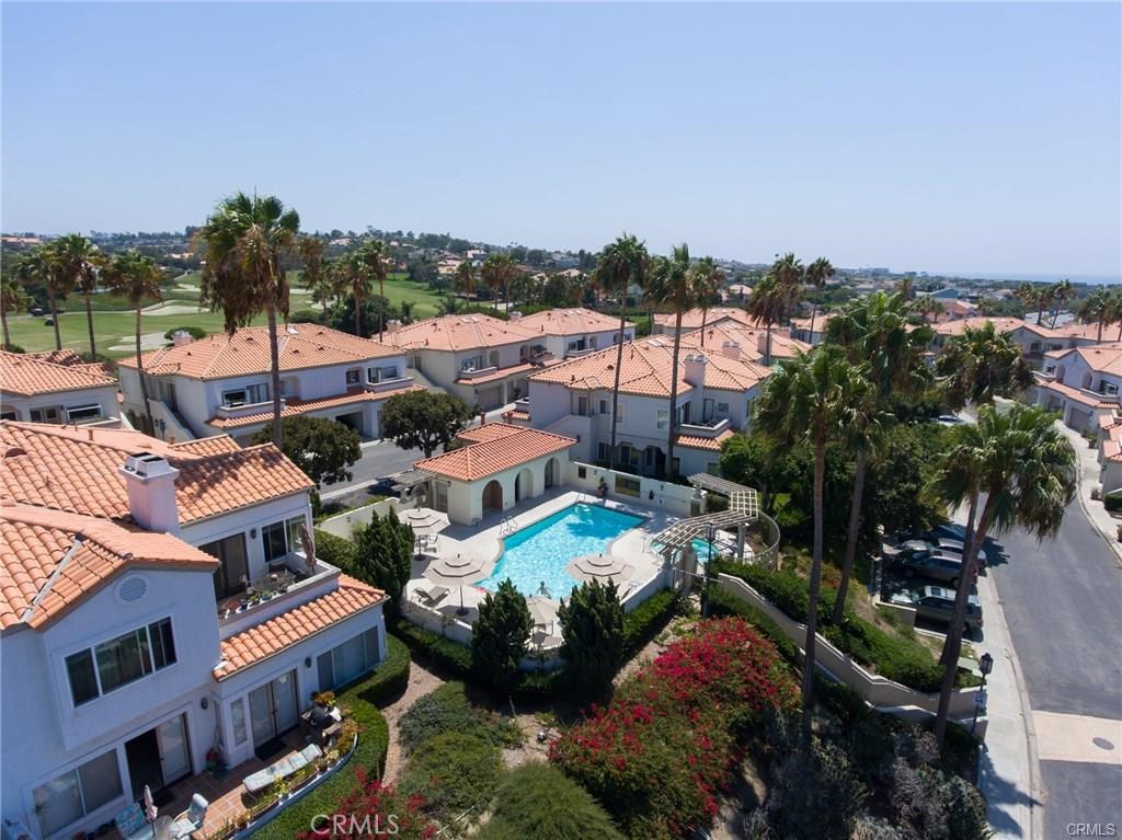 7 Centre Court Dana Point, CA 92629 - Photo 46 of 59 Aerial view of community poll and spa area with nearby stairway access just off of Centre Ct.