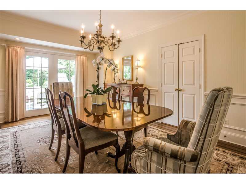 133 Stephen Mather Road Darien, CT 06820 - Photo 5 of 24 a view of a dining room with furniture window and outside view
