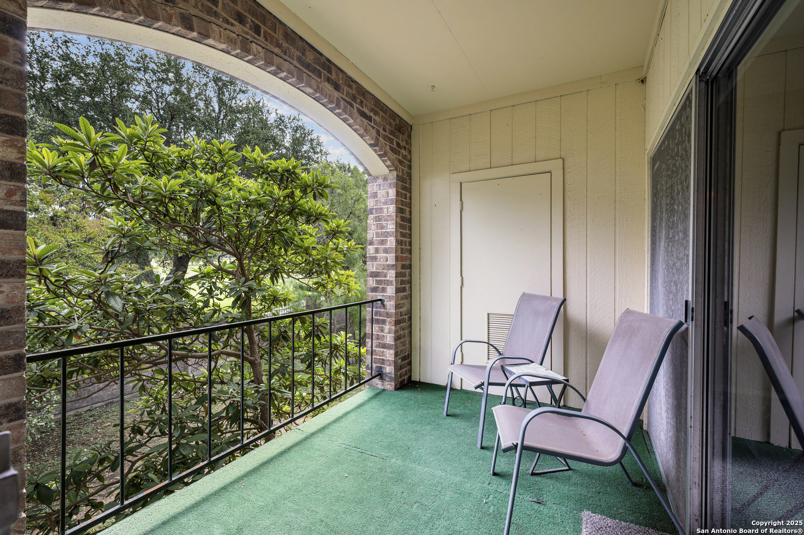 1819 Babcock Road, Unit 704 San Antonio, TX 78229 - Photo 22 of 28 a view of two chairs in balcony