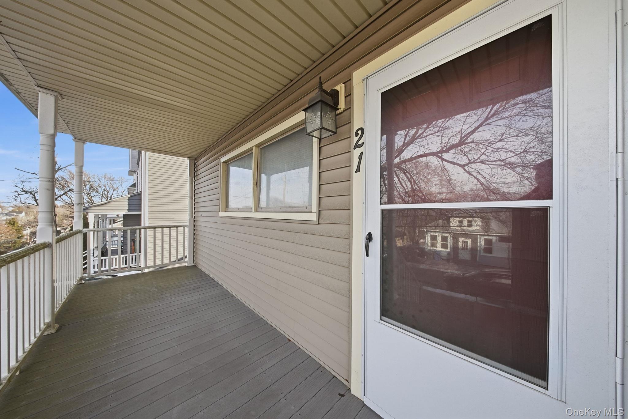 21 Ridge Street Middletown, NY 10940 - Photo 3 of 32 View of front deck