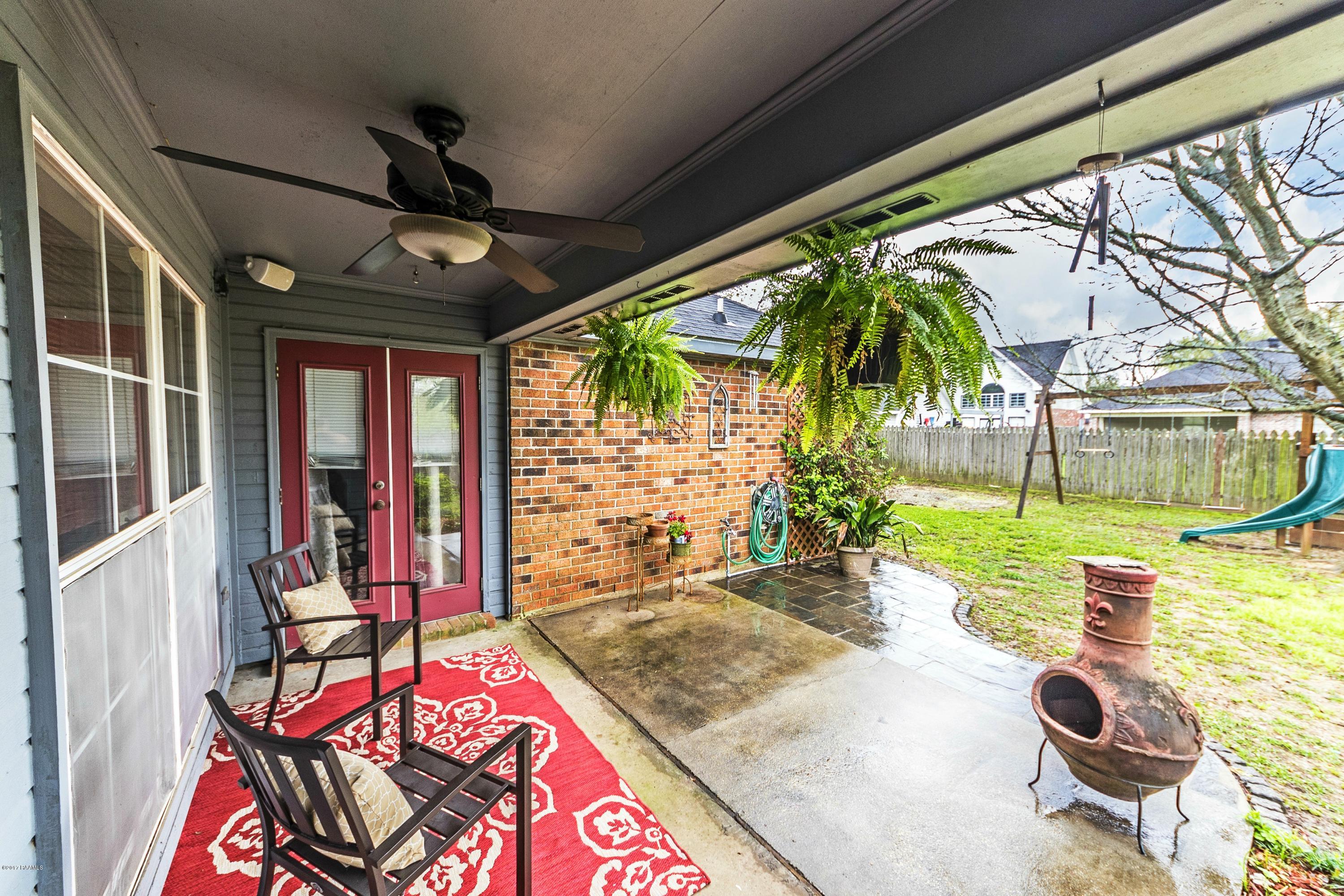 306 Rue Canard Youngsville, LA 70592 - Photo 16 of 23 BackPatio1 BF