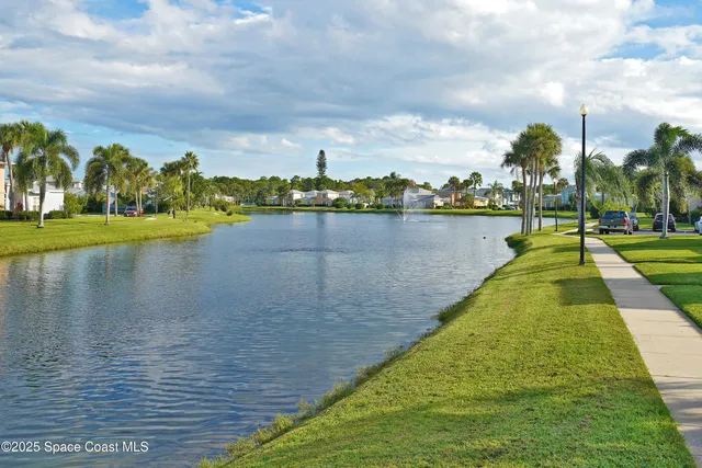 a view of a lake with a lake