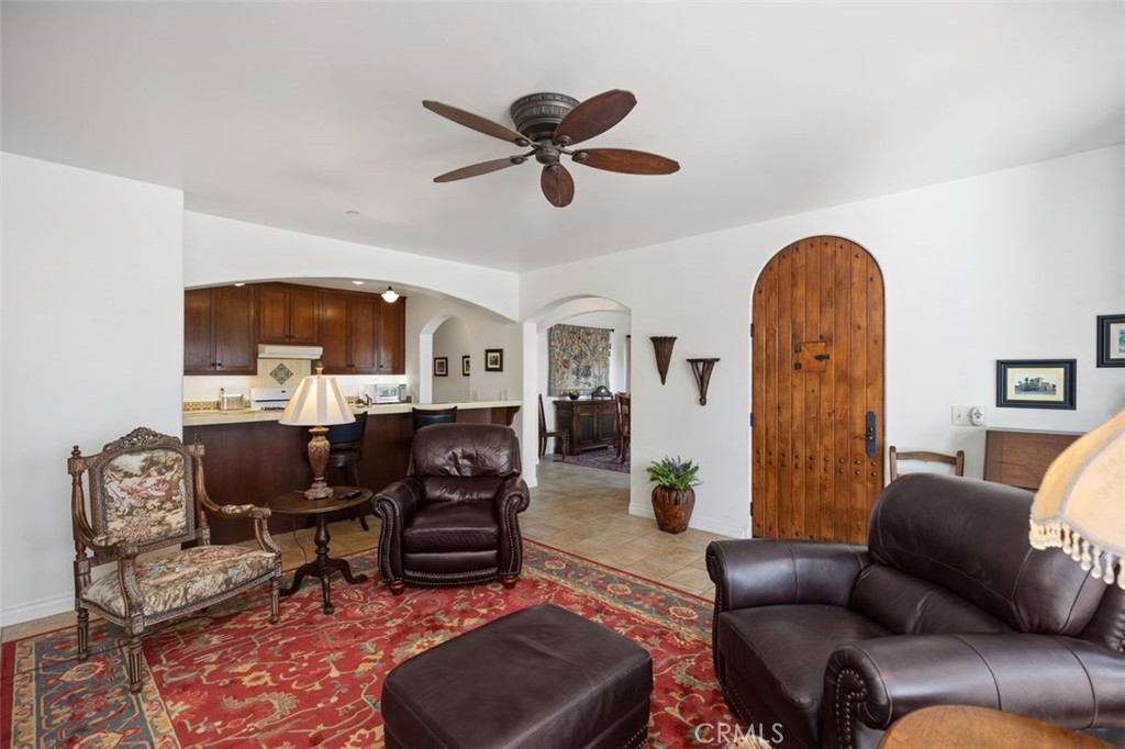 240 Avenida Rosa, Unit B San Clemente, CA 92672 - Photo 9 of 31 Living area looking to kitchen and dining room.