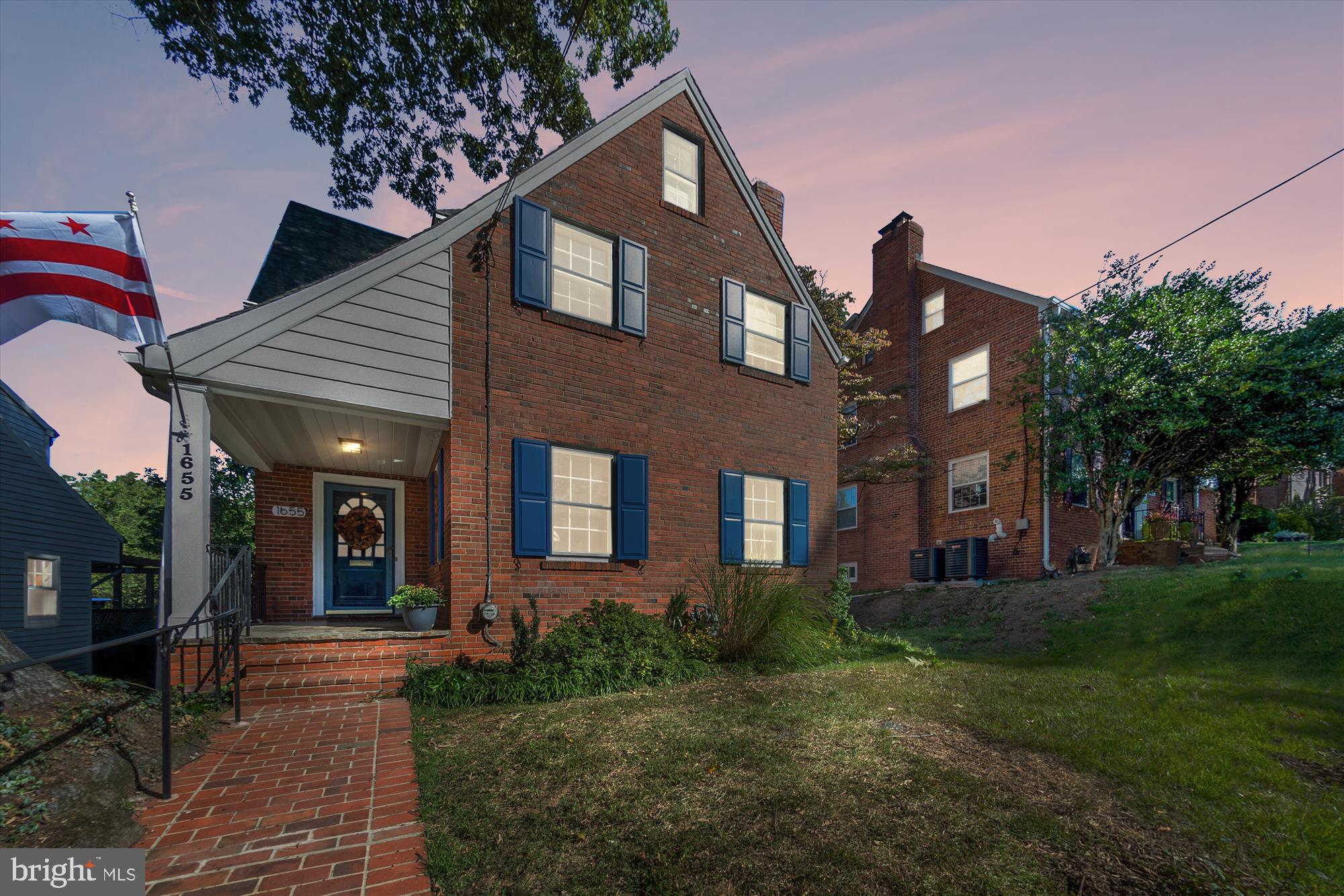 1655 Primrose Road Northwest Washington, DC 20012 - Photo 1 of 70 Front Elevation