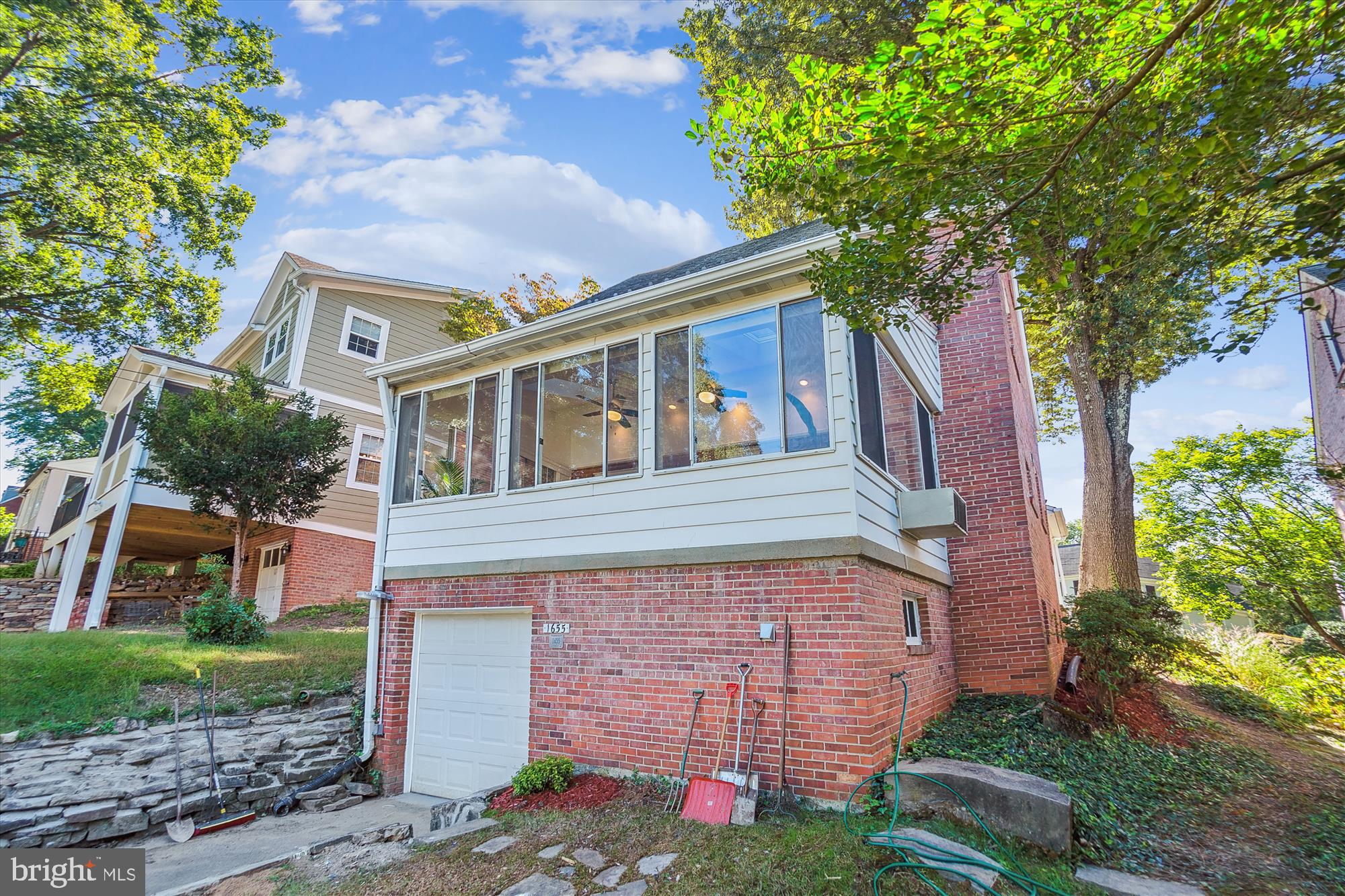1655 Primrose Road Northwest Washington, DC 20012 - Photo 4 of 70 Back Elevation