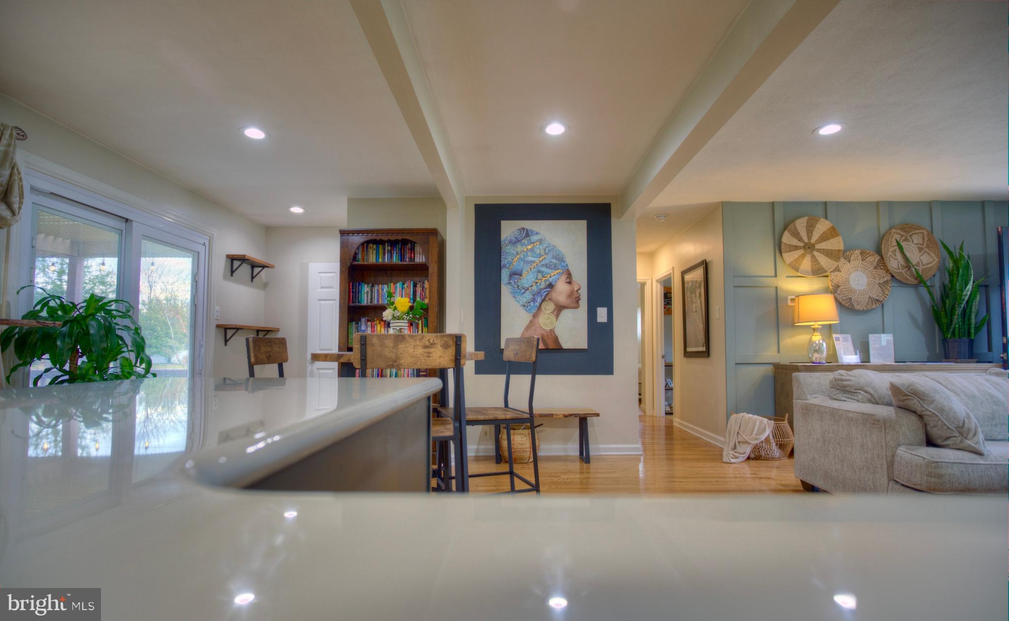 709 Manor Terrace Moorestown, NJ 08057 - Photo 18 of 37 a living room with furniture and potted plant