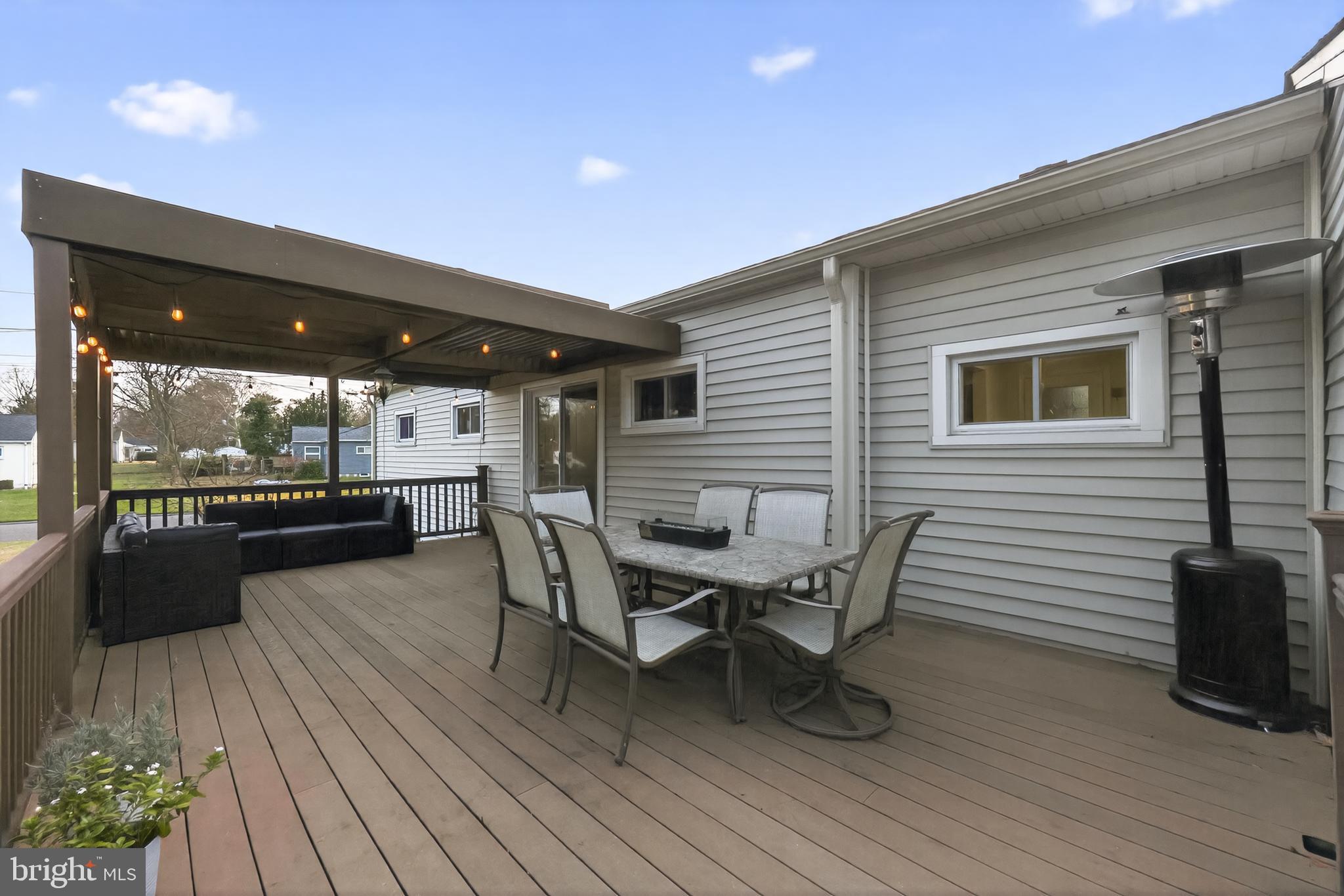 709 Manor Terrace Moorestown, NJ 08057 - Photo 36 of 37 a dining room with furniture and wooden floor