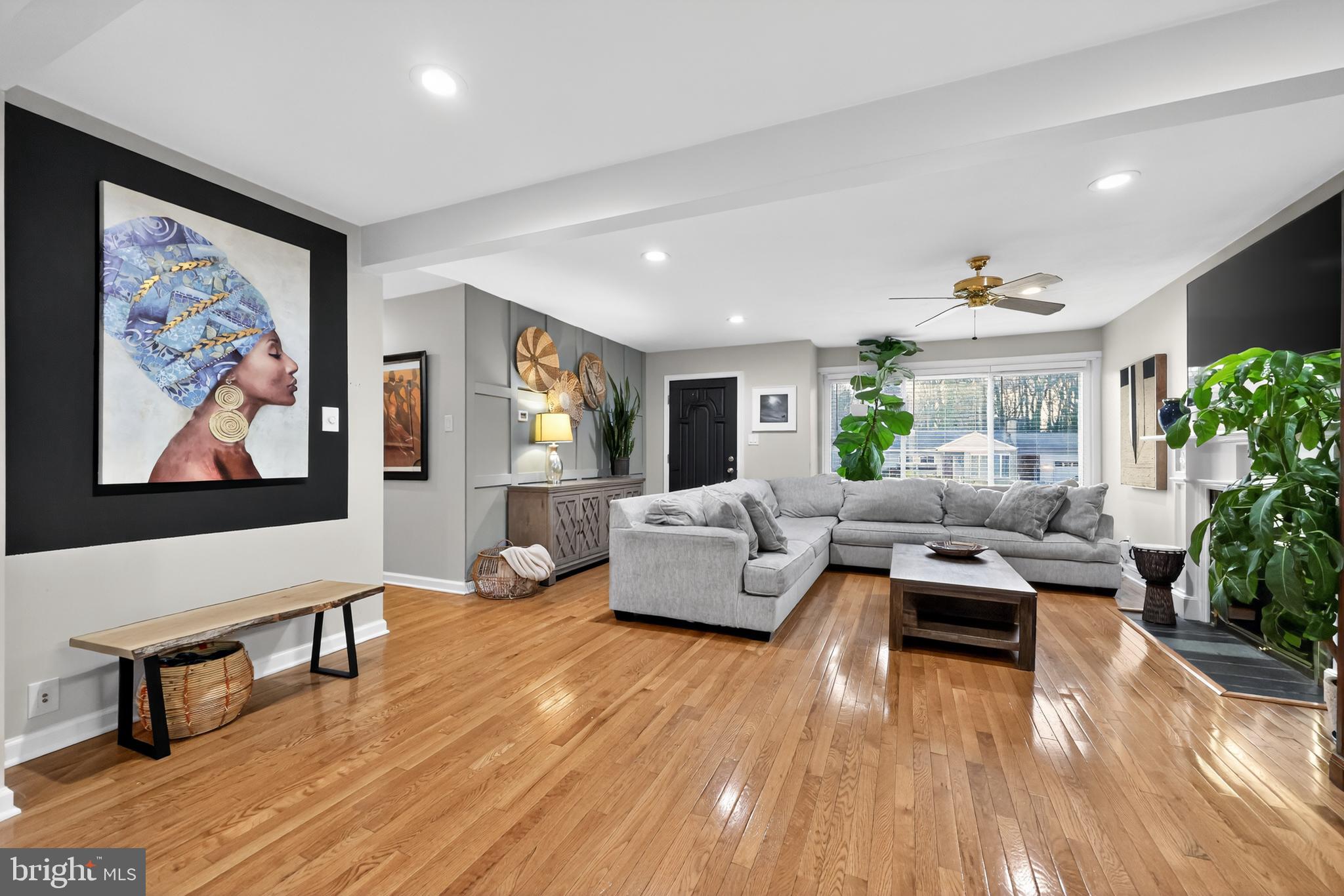 709 Manor Terrace Moorestown, NJ 08057 - Photo 6 of 37 a living room with furniture and a large window