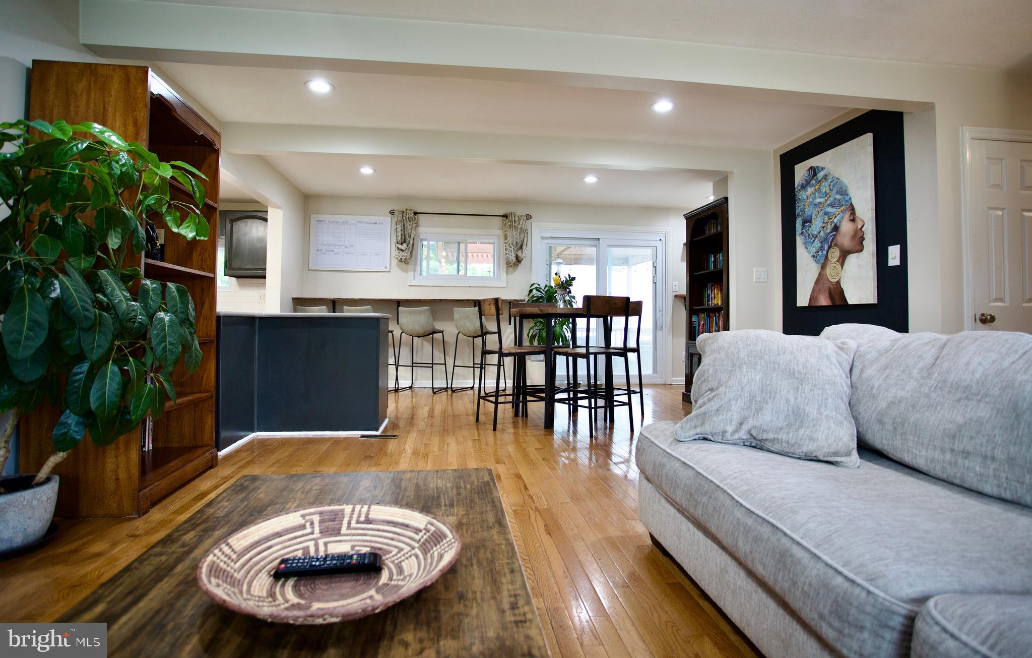 709 Manor Terrace Moorestown, NJ 08057 - Photo 7 of 37 a living room with furniture and a wooden floor