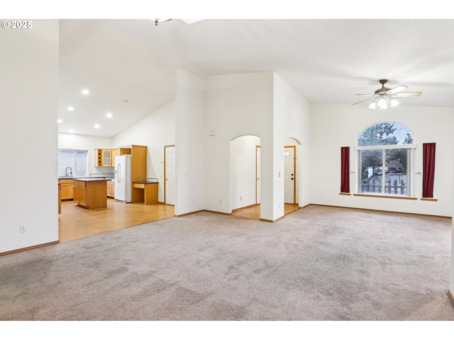 18222 Davis Street Sandy, OR 97055 - Photo 13 of 42 a view of an empty room with a window