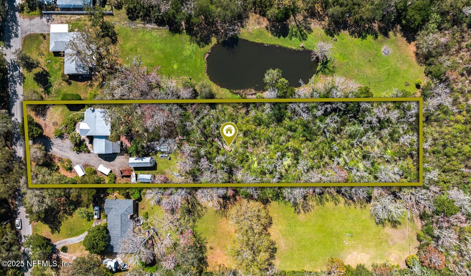 1153 Neck Road Ponte Vedra Beach, FL 32082 - Photo 10 of 91 1153 Neck Road Lot Outlined