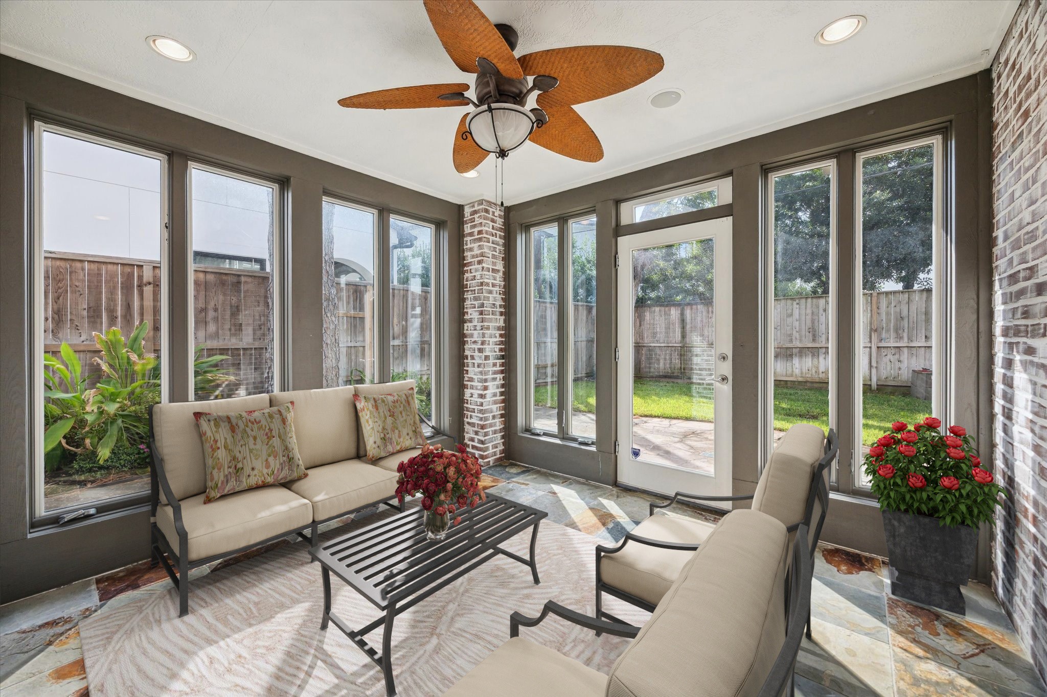 2117 Chilton Road Houston, TX 77019 - Photo 19 of 50 a living room with furniture and a large window