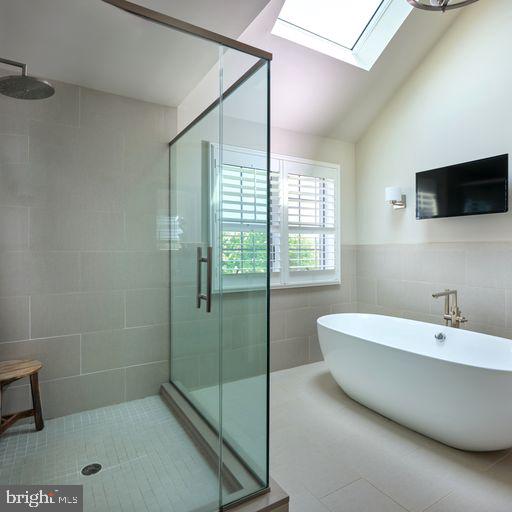 6893 Sladek Road New Hope, PA 18938 - Photo 29 of 53 Primary Shower & Soaking Tub