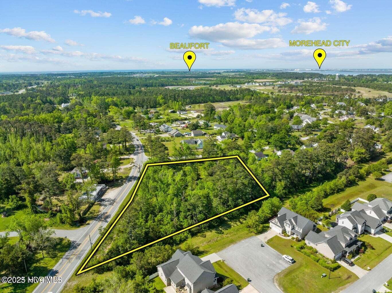 100 Tiffany Way Beaufort, NC 28516 - Photo 4 of 9 Aerial Image 3