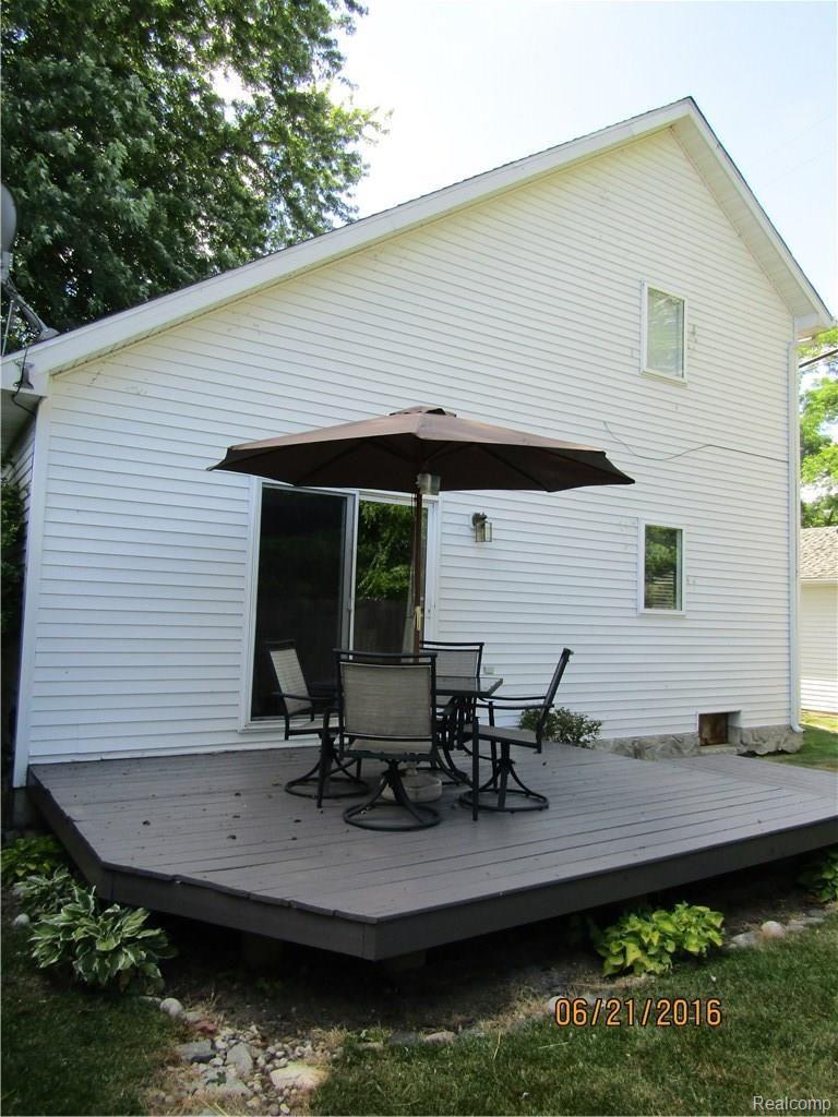 4622 Orvis Road Newport, MI 48166 - Photo 32 of 55 Back Deck off Living Room