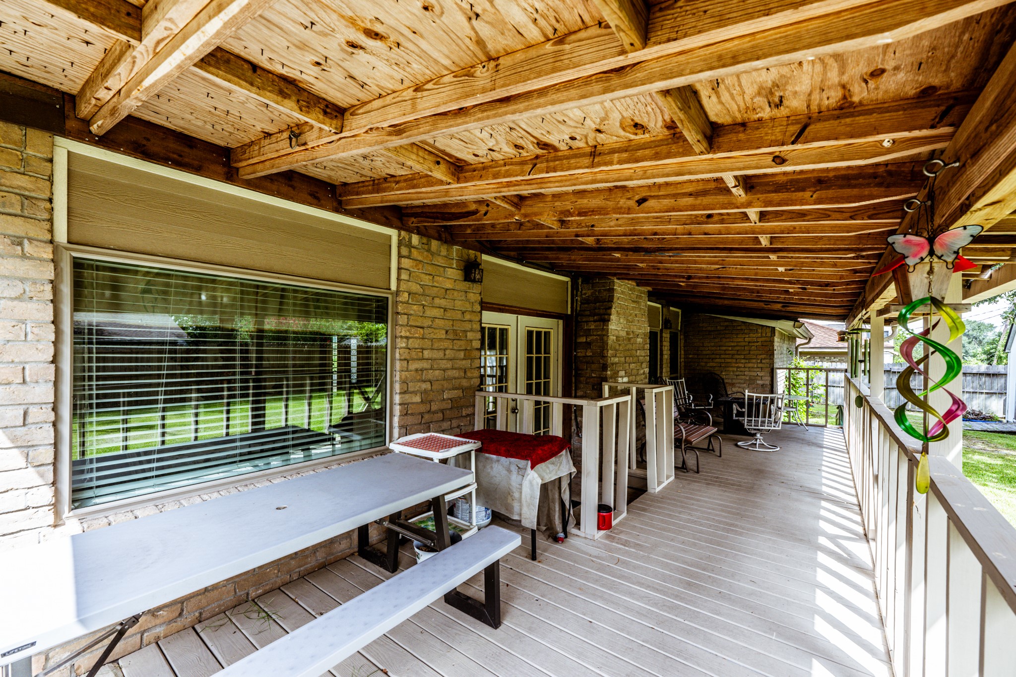2115 Normal Park Drive Huntsville, TX 77340 - Photo 20 of 23 a sitting area with wooden walls