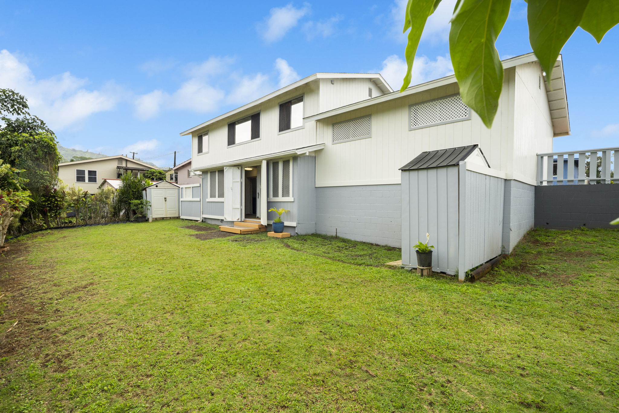 4439 Punee Road Koloa, HI 96756 - Photo 24 of 30 a front view of house with yard and swimming pool