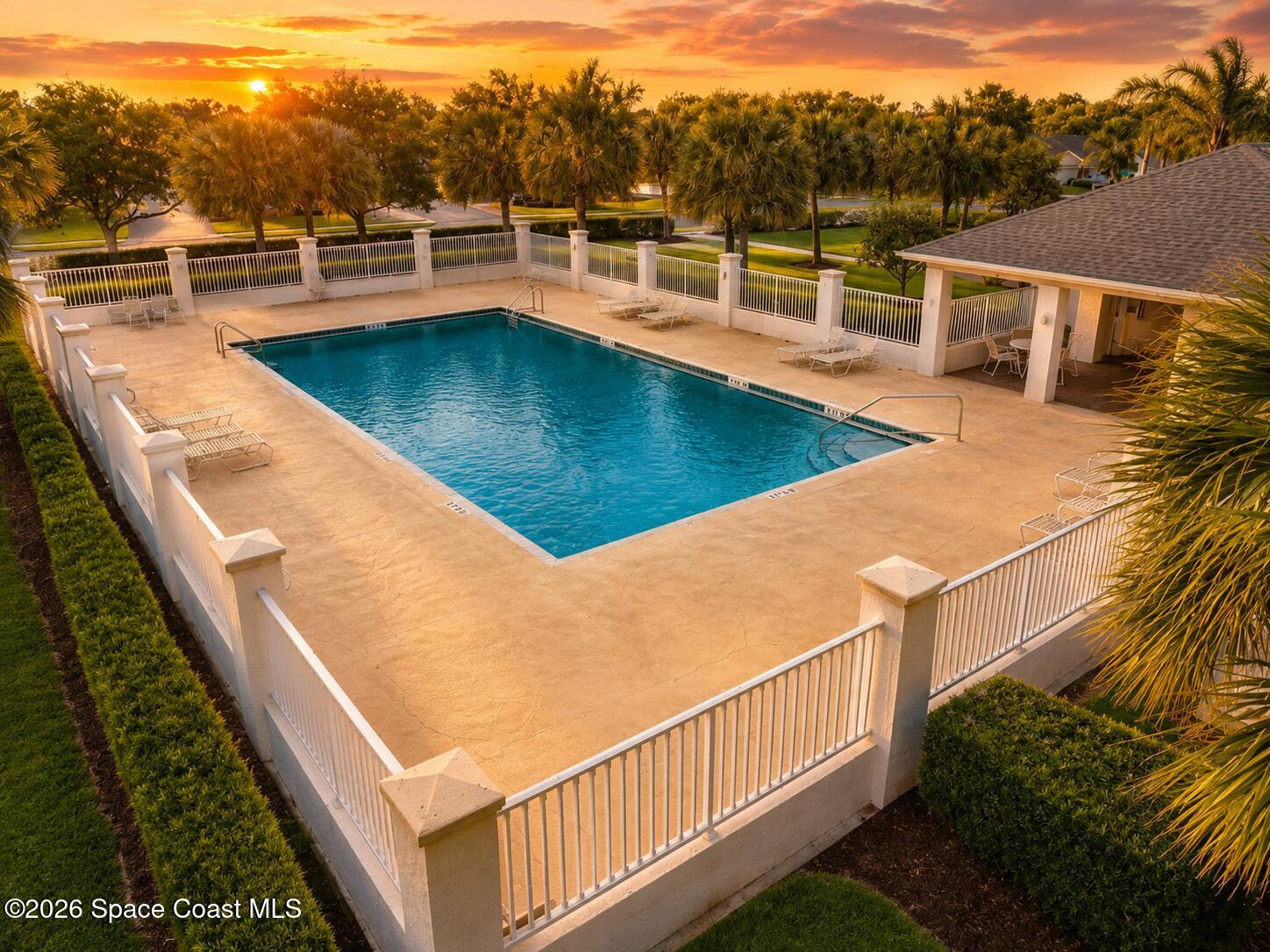 1272 Brumpton Place Rockledge, FL 32955 - Photo 19 of 22 Auburn Lakes Pool