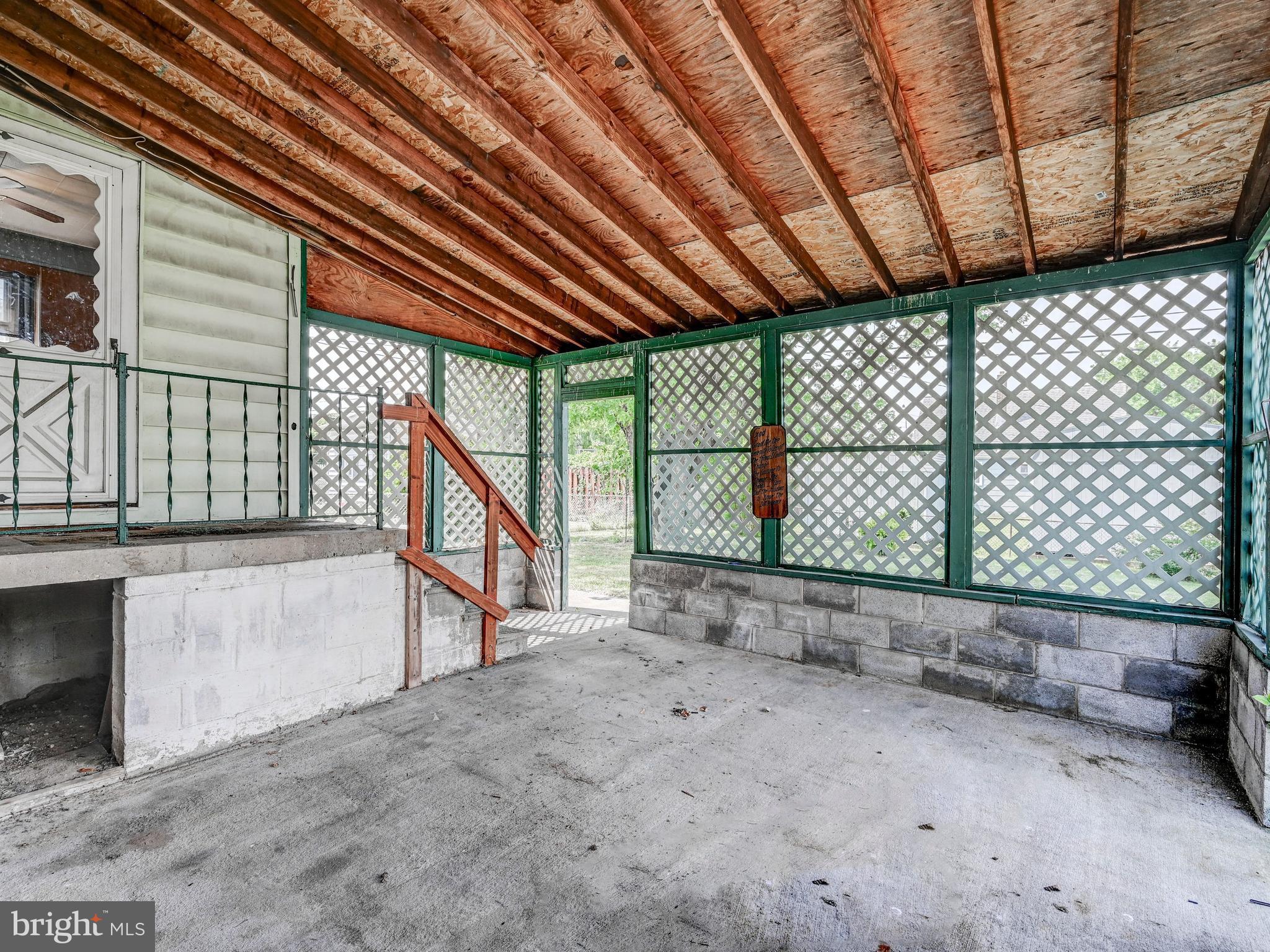 1700 Leslie Road Dundalk, MD 21222 - Photo 24 of 33 Covered Patio - Outdoor Living Space