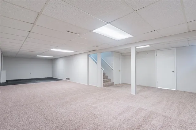 a view of empty room