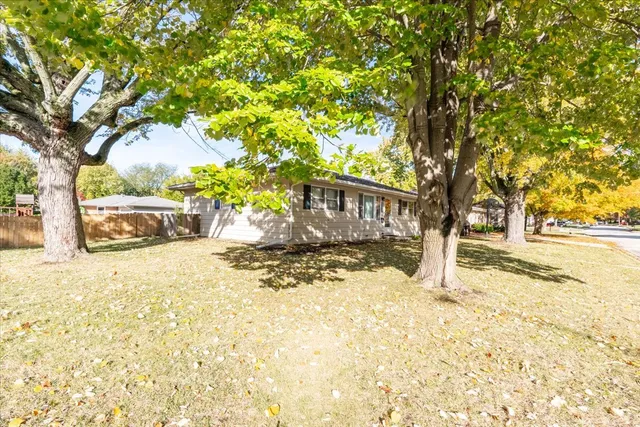 a street view covered with snow