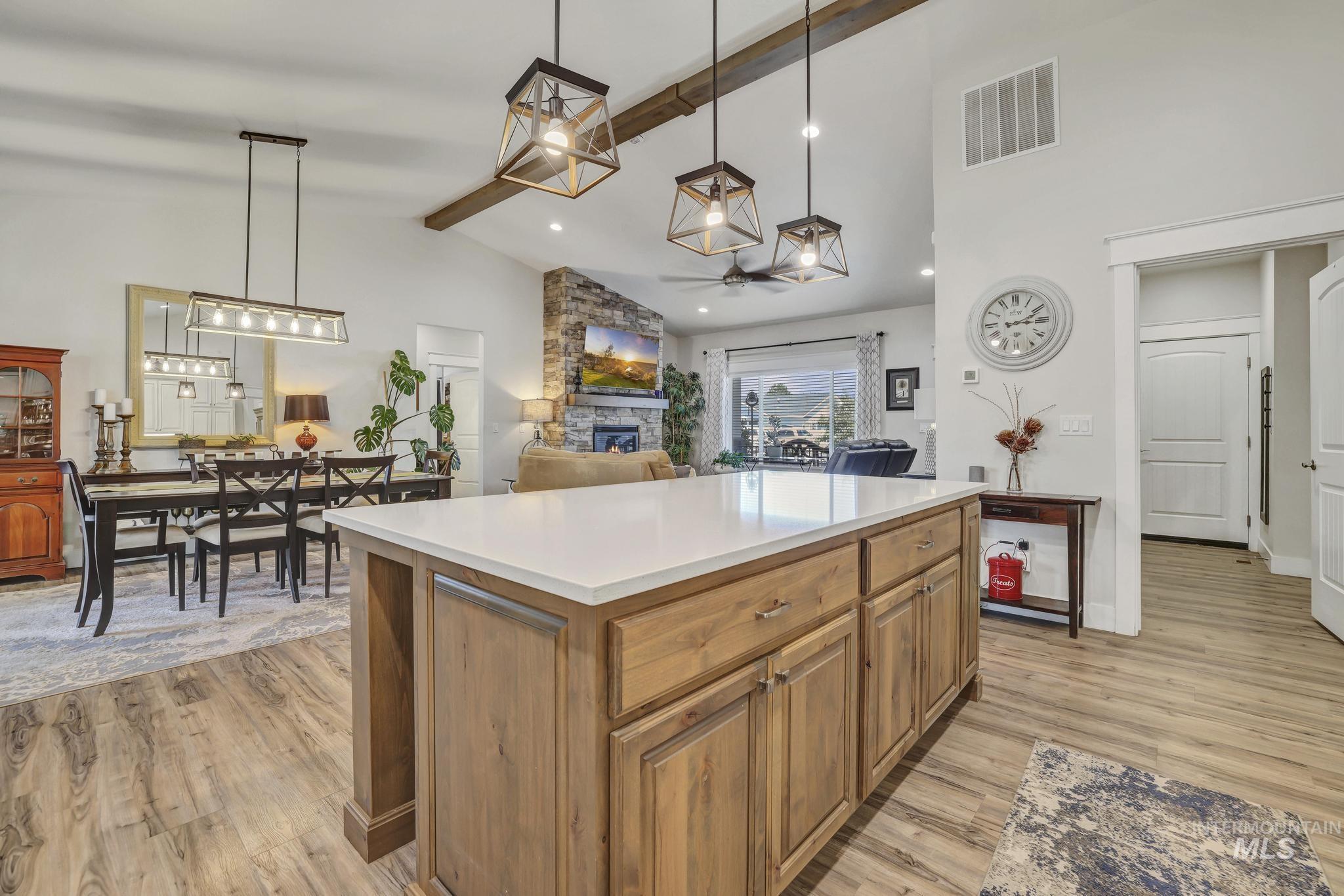 1384 Jump Street Twin Falls, ID 83301 - Photo 12 of 37 Kitchen featuring quartz countertop