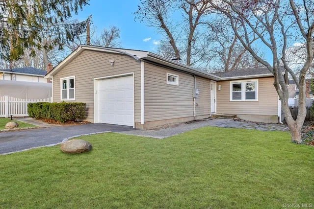 a backyard of a house with seating space