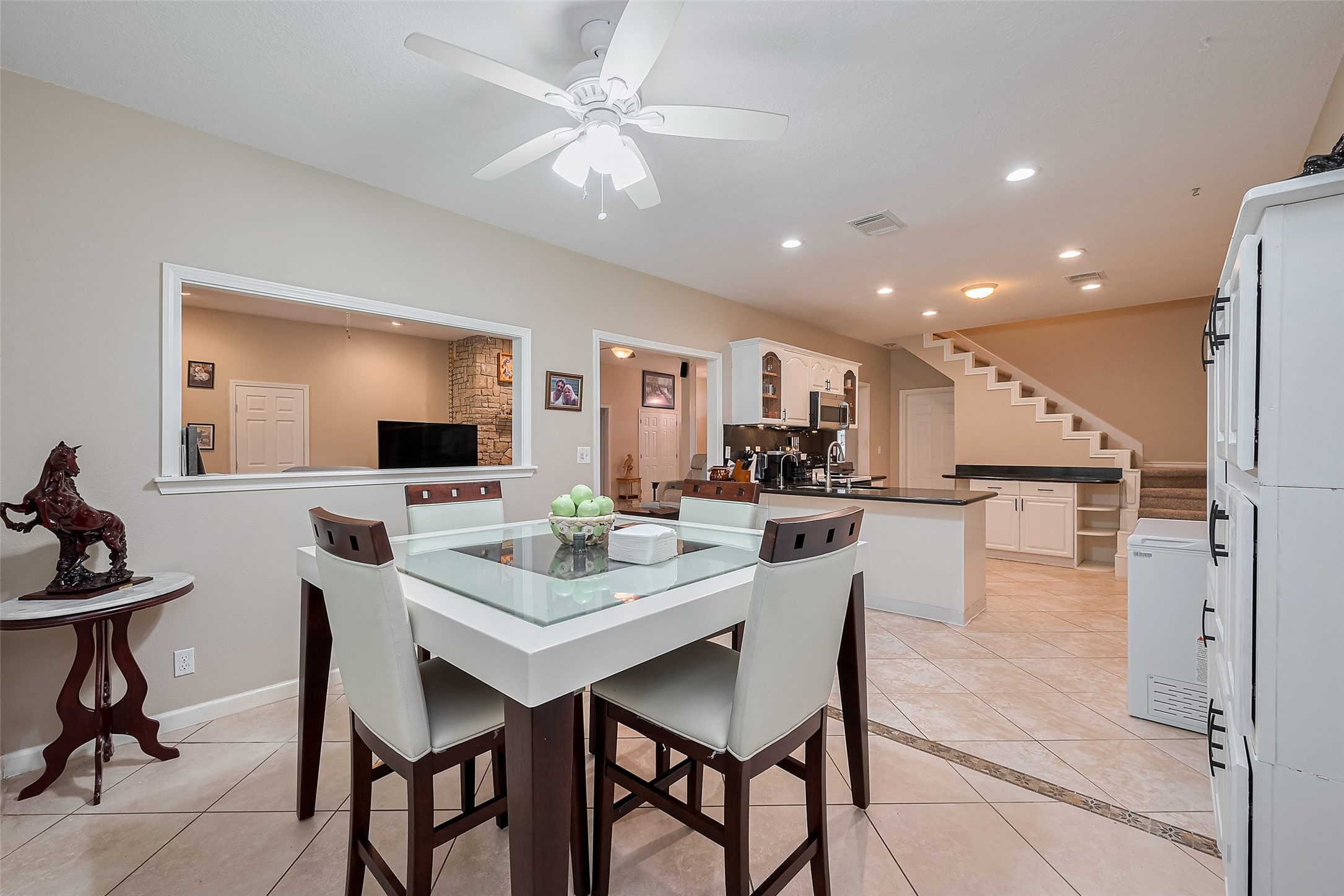 2499 Southline Road Conroe, TX 77384 - Photo 20 of 48 a view of a dining room with furniture