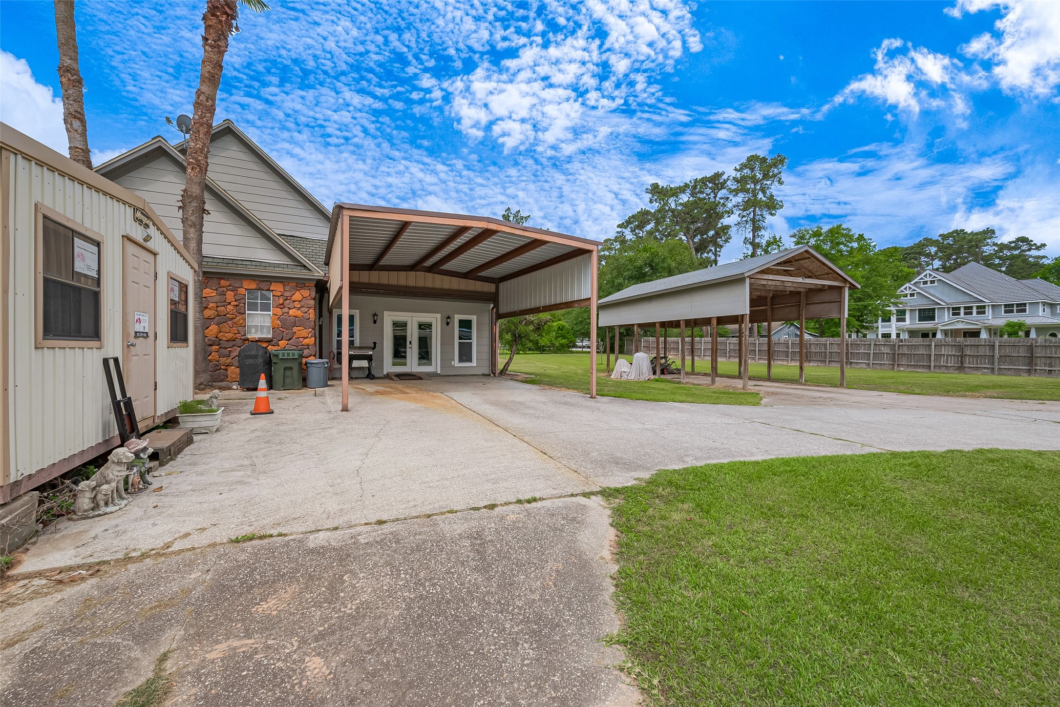 2499 Southline Road Conroe, TX 77384 - Photo 2 of 48 a view of swimming pool with a patio