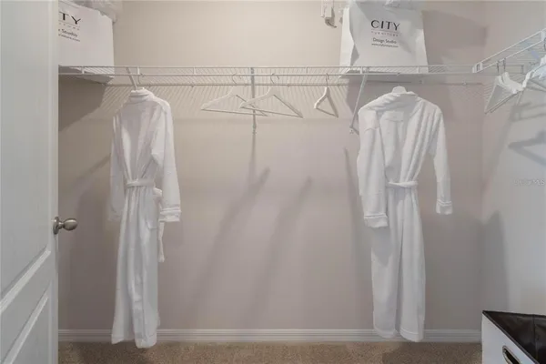 a view of walk in closet