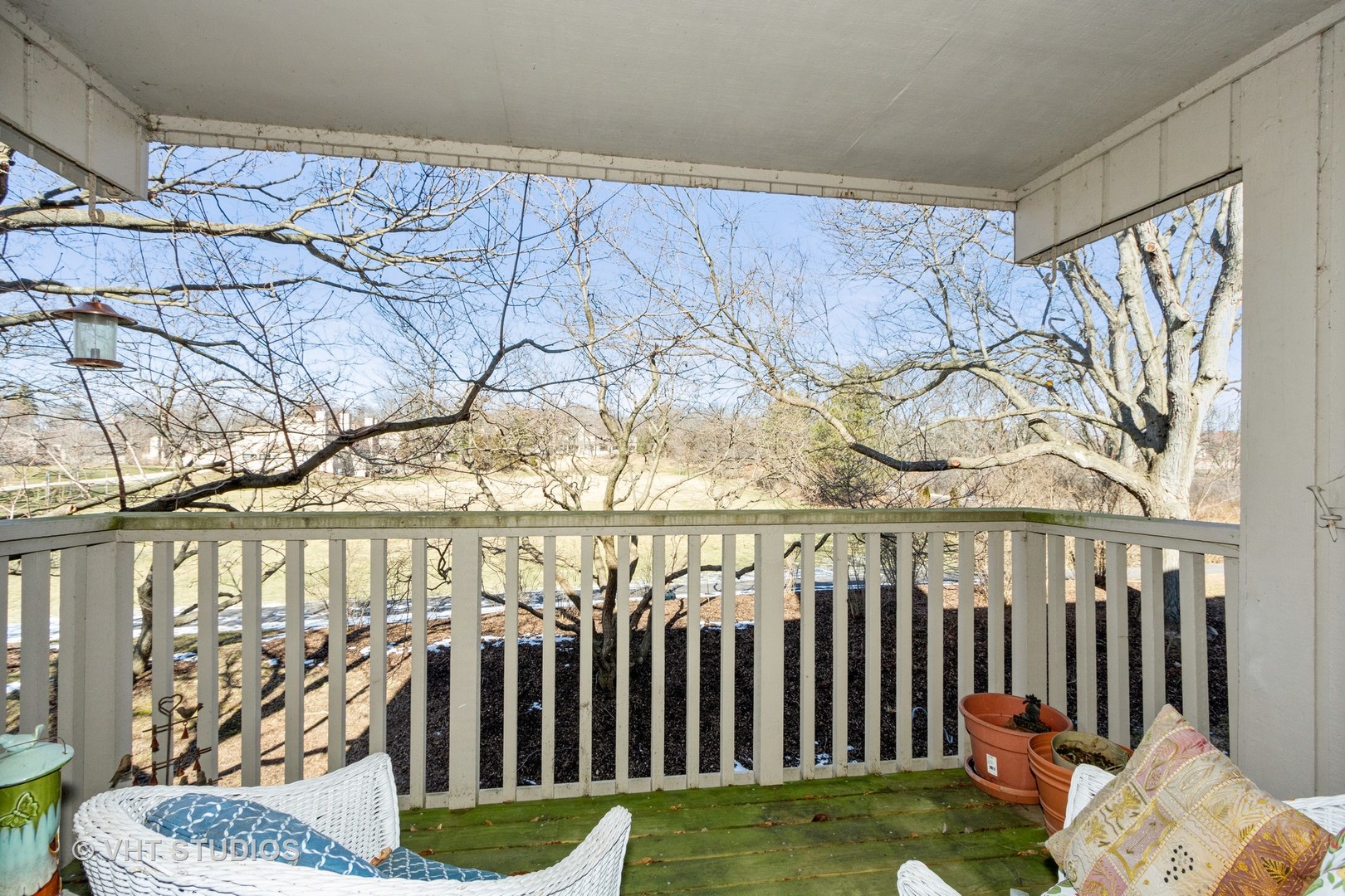 70 Cedar Ridge, Unit C Lake Barrington, IL 60010 - Photo 13 of 18 a view of a porch with furniture
