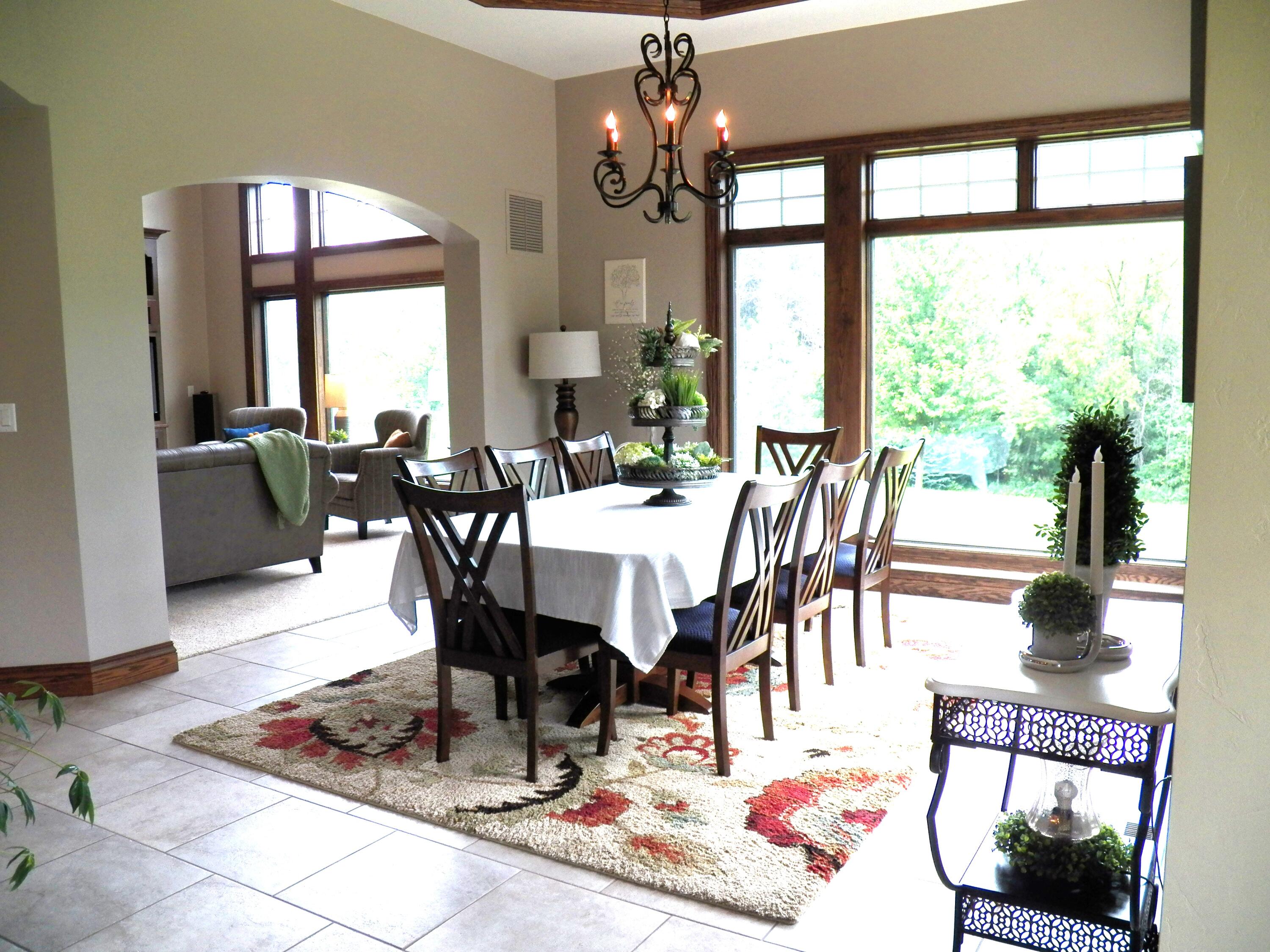 11105 Meadow Ridge Road Whitelaw, WI 54247 - Photo 15 of 126 Dining Room View 2