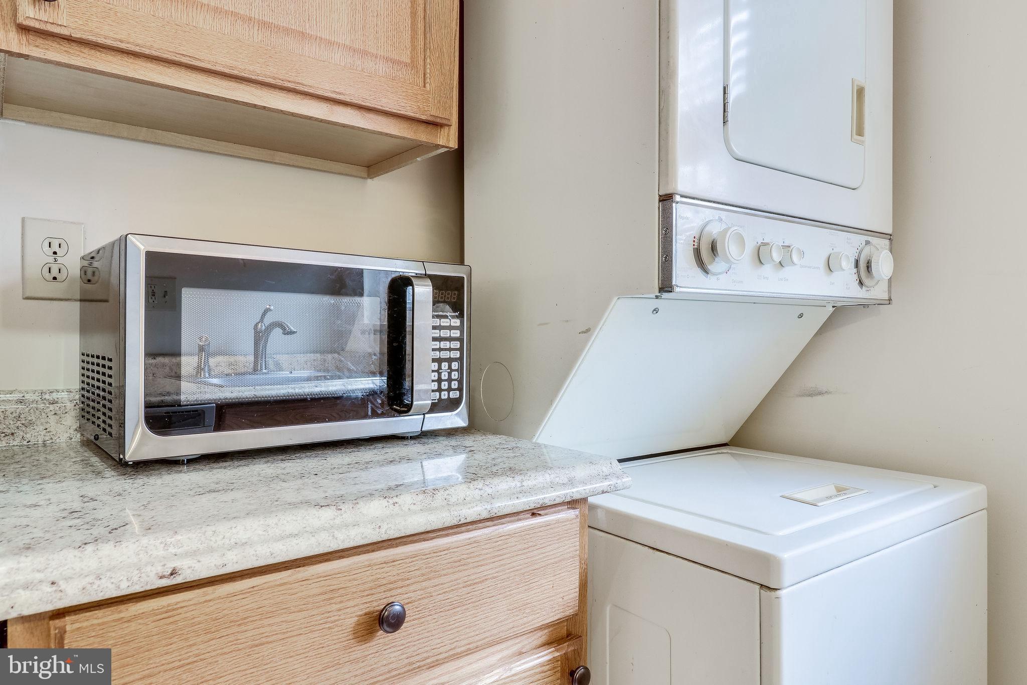 2239 Farrington Avenue, Unit 103 Alexandria, VA 22303 - Photo 16 of 32 Kitchen with Washer & Dryer