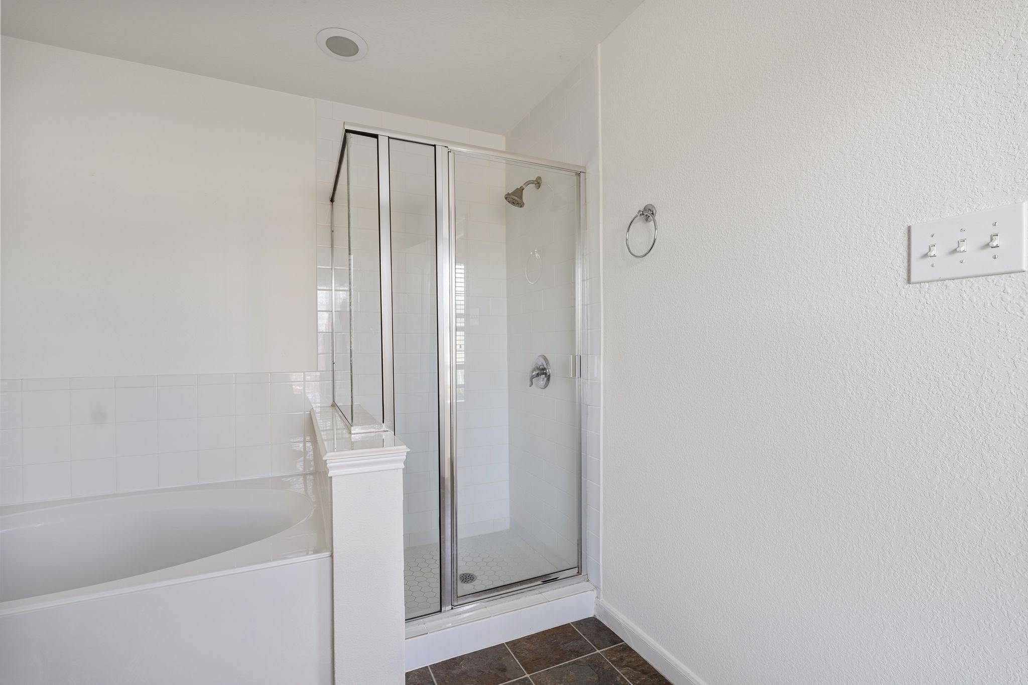 18102 Clayton Bluff Lane Cypress, TX 77433 - Photo 22 of 30 a bathroom with a glass shower door