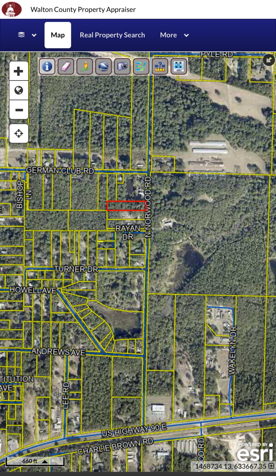 Lot 3 North Norwood Road DeFuniak Springs, FL 32433 - Photo 10 of 12 Beacon - Walton County Property Appraise
