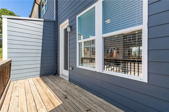 a view of a house with a window