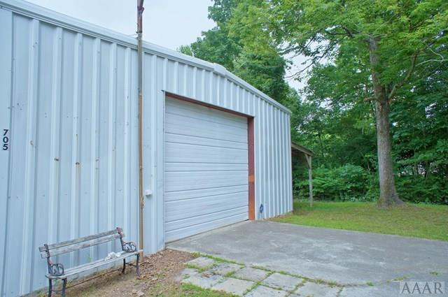 705 Yeopim Road Edenton, NC 27932 - Photo 12 of 35 On e of Two Doors to Storage Bldg