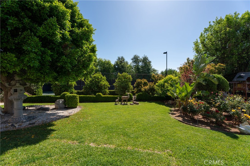 894 Fallen Leaf Road Arcadia, CA 91006 - Photo 24 of 28 a view of a bench in the garden