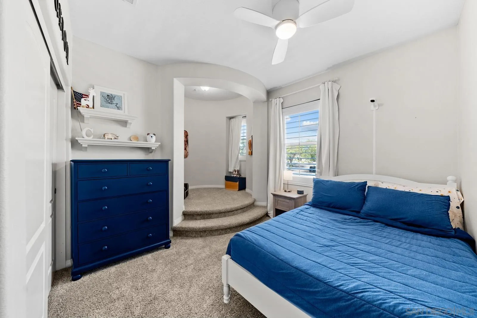 17083 Ralphs Ranch Road San Diego, CA 92127 - Photo 21 of 61 a bedroom with a bed and a dresser