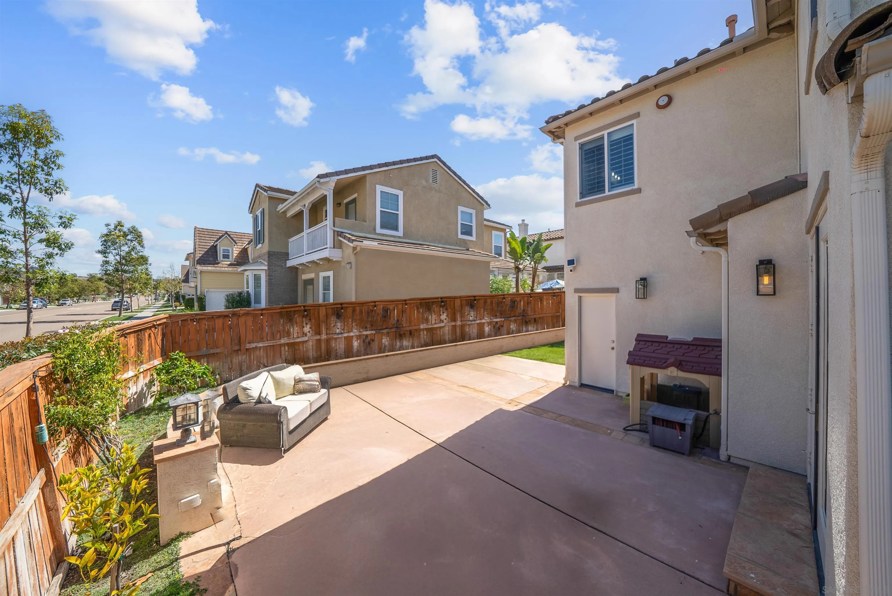 17083 Ralphs Ranch Road San Diego, CA 92127 - Photo 41 of 61 a view of a house with a patio