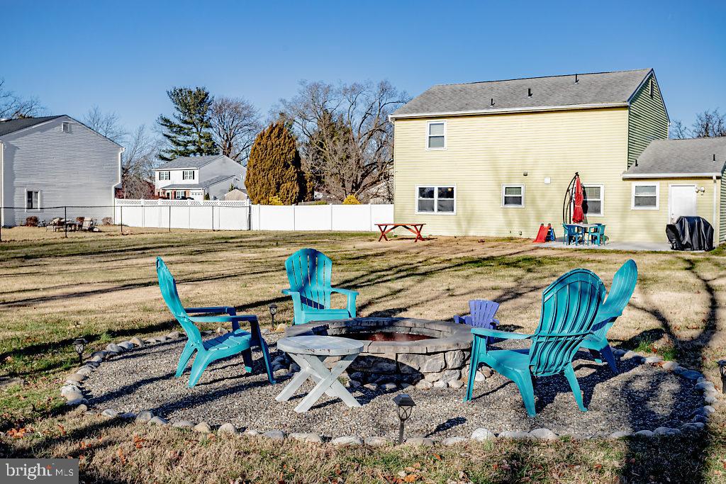 69 Hartford Road Sewell, NJ 08080 - Photo 26 of 26 Backyard/Firepit Area