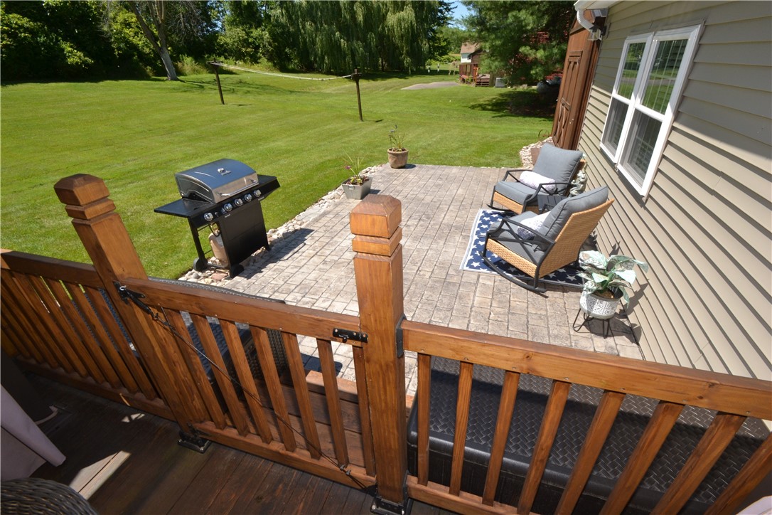 3009 Hance Road Macedon, NY 14502 - Photo 34 of 36 Stamped patio