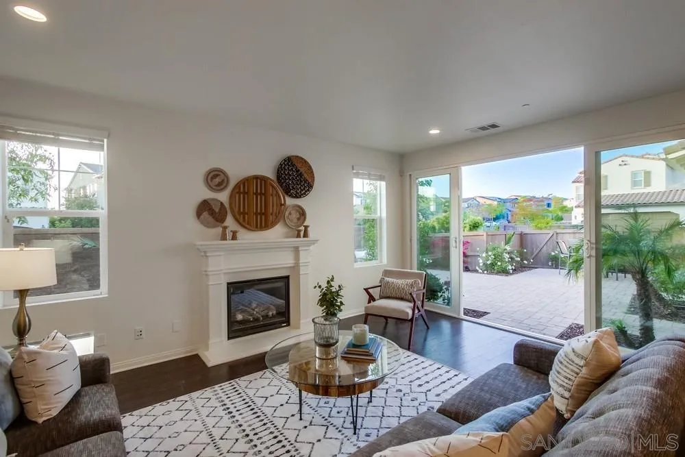 15645 Tanner Ridge Road San Diego, CA 92127 - Photo 10 of 62 a living room with furniture fireplace and window