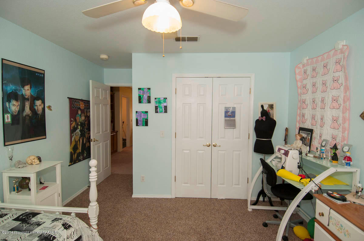 8104 Sheldon Road Amarillo, TX 79119 - Photo 14 of 22 Front Middle Bedroom, View 2