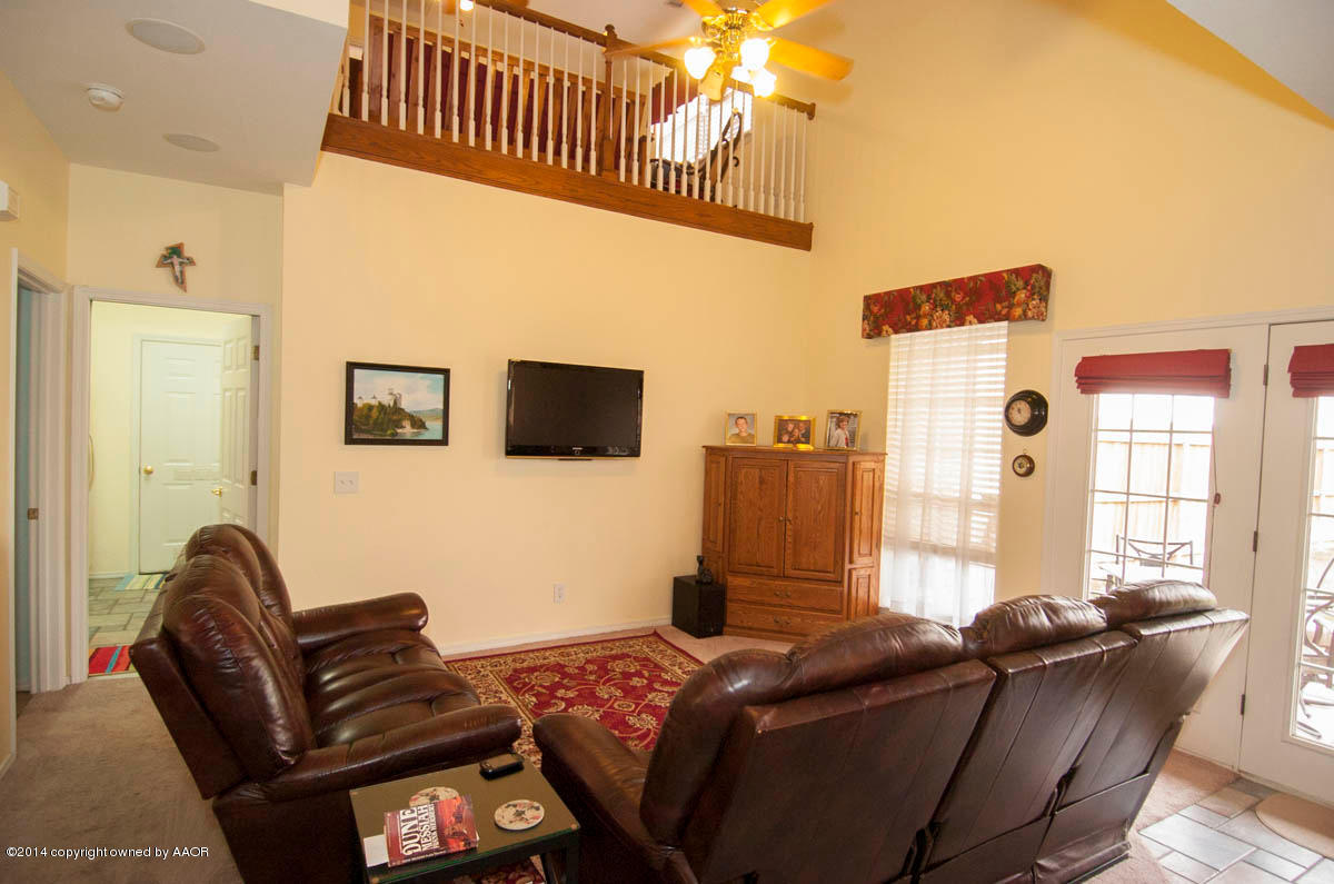 Family Room & View of Loft