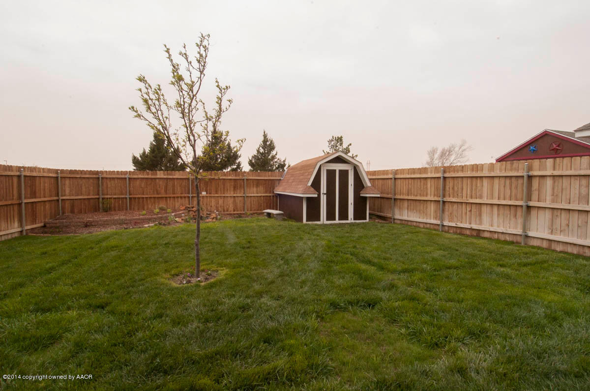 8104 Sheldon Road Amarillo, TX 79119 - Photo 22 of 22 Yard View