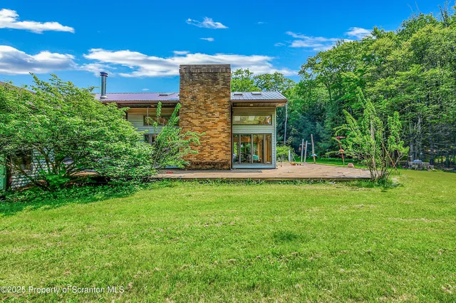 a view of an entryway door