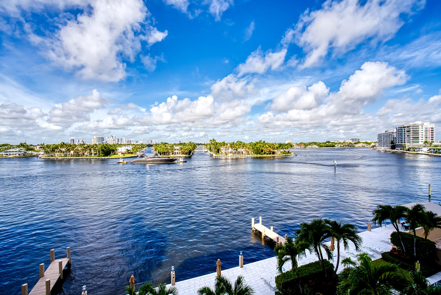 215 North Birch Road, Unit 5B Fort Lauderdale, FL 33304 - Photo 24 of 73 a view of a lake from a building