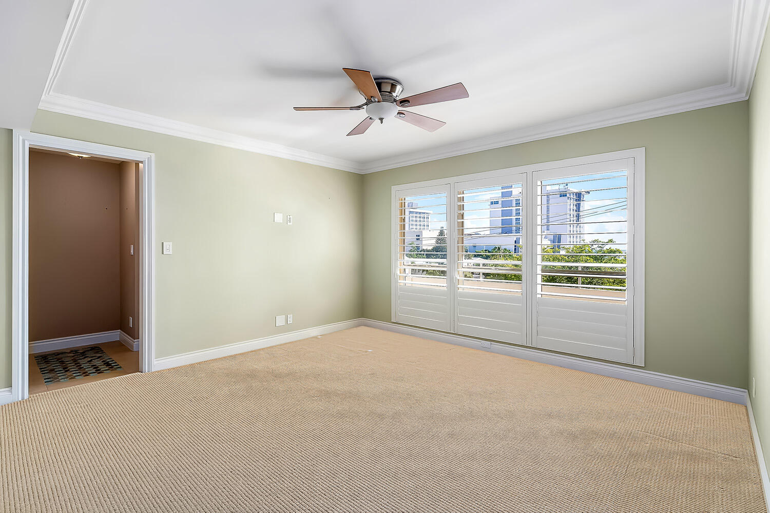 215 North Birch Road, Unit 5B Fort Lauderdale, FL 33304 - Photo 38 of 73 a view of an empty room with a window